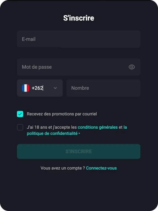 Inscription Betriviera