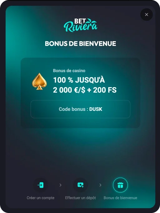 Bet Riviera Bonus